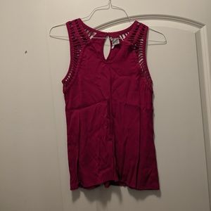 Pink Bar III sleeveless blouse